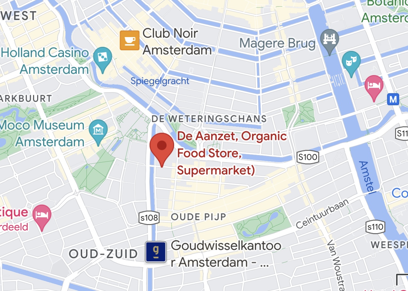 foto locaties supermarkt de aanzet op google maps
